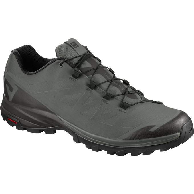 Salomon OUTPATH Zapatillas Trekking Hombre - Gris / Negras - Colombia (09582-GUAP)